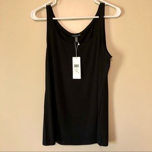 NWT Eileen Fisher System Black Slim Tank